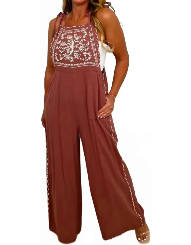 Wide Leg Jumpsuit