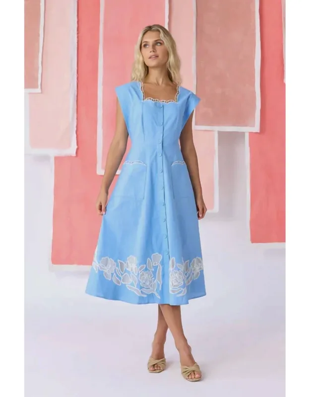 Rivie Midi Dress