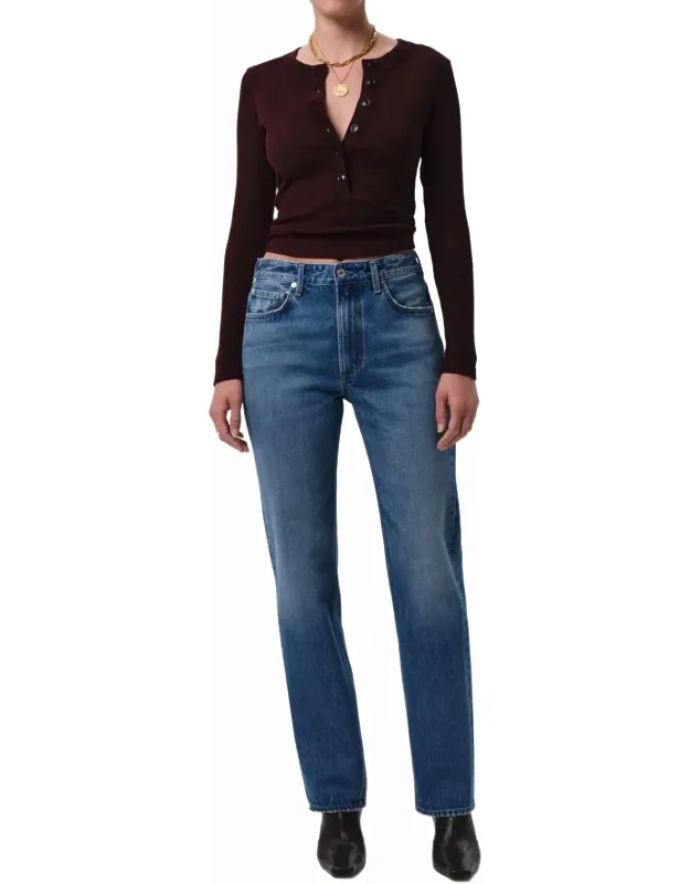 Zurie Straight Jeans - Classic Straight Leg, Perfect Fit