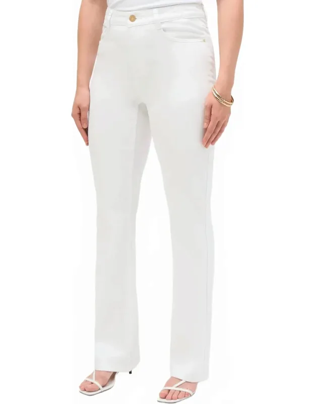 Classic High-waisted Bootcut Jeans