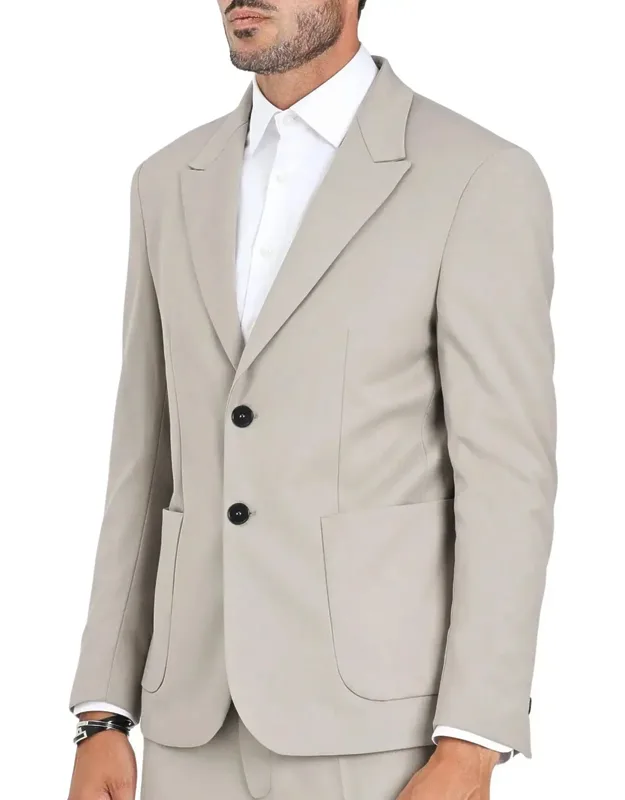 Lined Jacket With Buttons