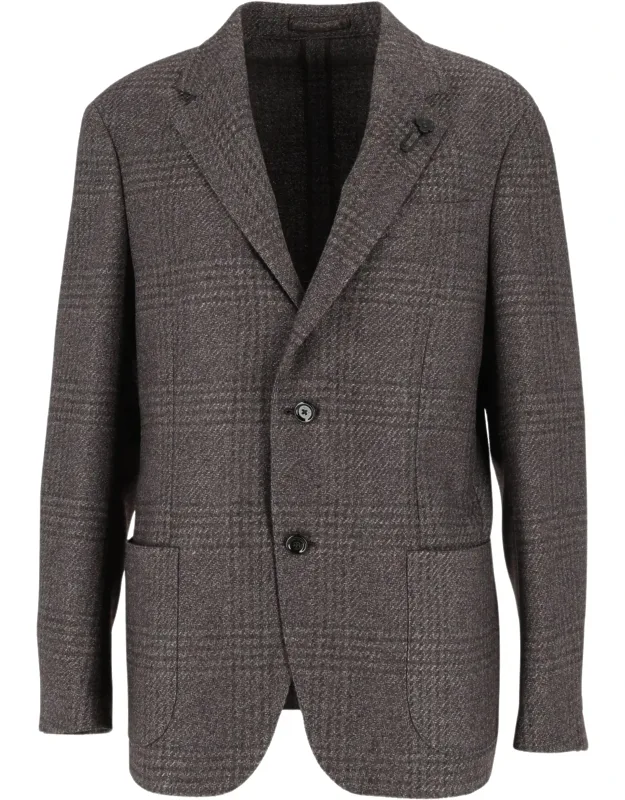 Prince Of Wales Check Blazer