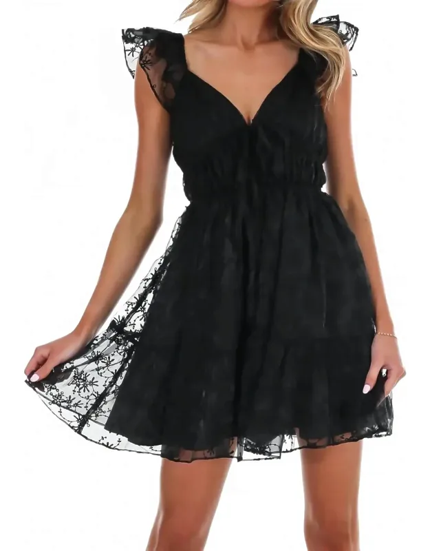 Flutter Mini Dress