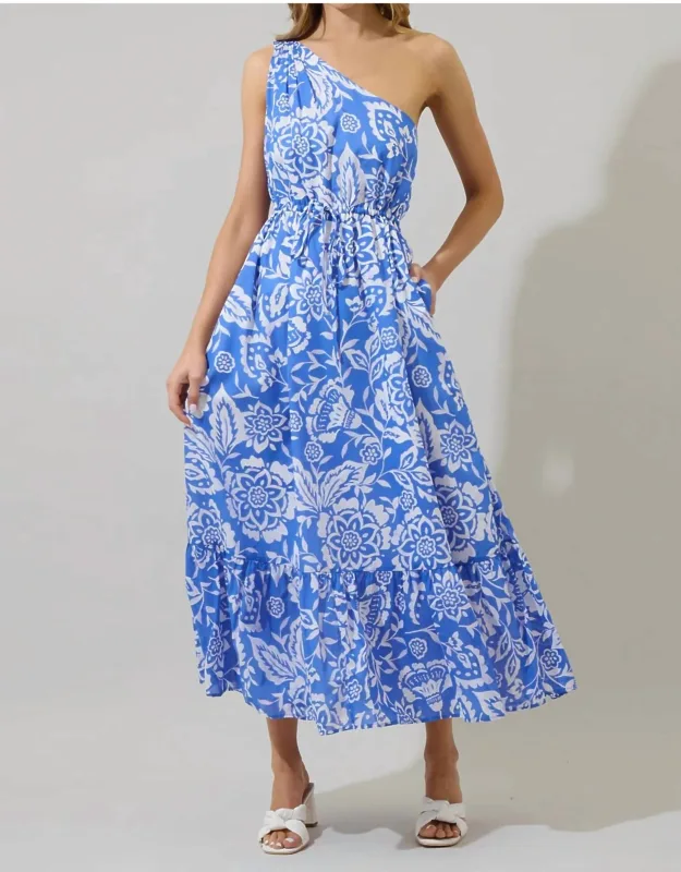 One Sleeve Maxi Dress