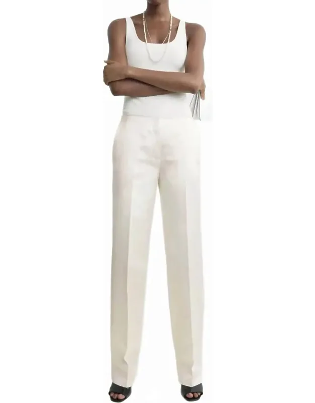 Easy Raw Edge Trousers