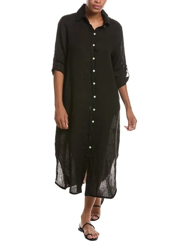 Linen Midi Dress