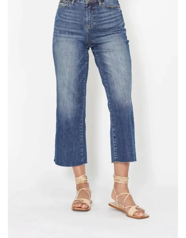 Kimi Crop Wide Leg Jeans
