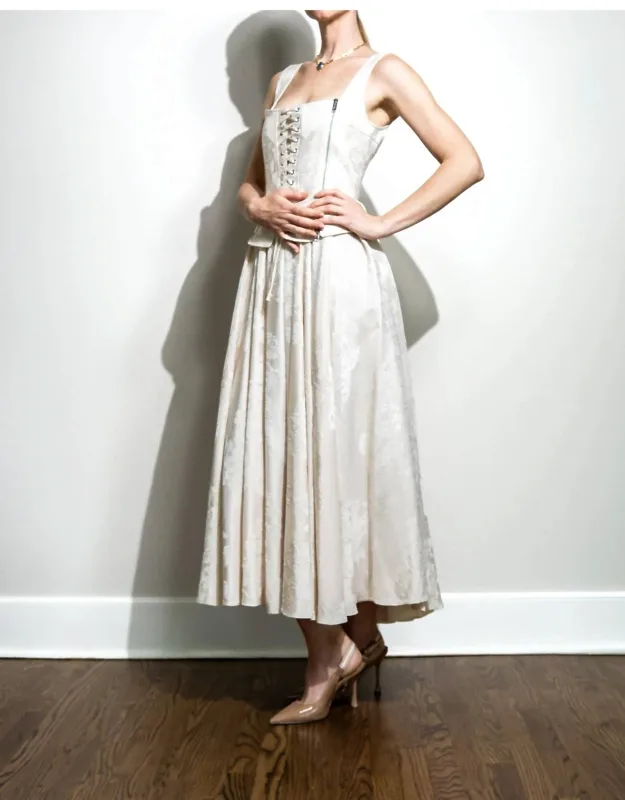 Corset Midi Dress