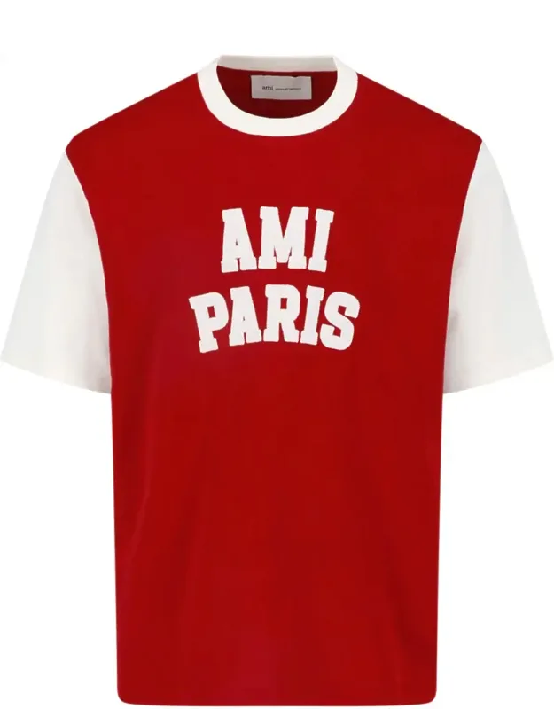 Cotton Contrast Logo T-shirt