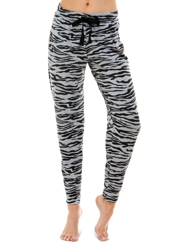Whisperluxe Printed Jogger Pajama Bottoms