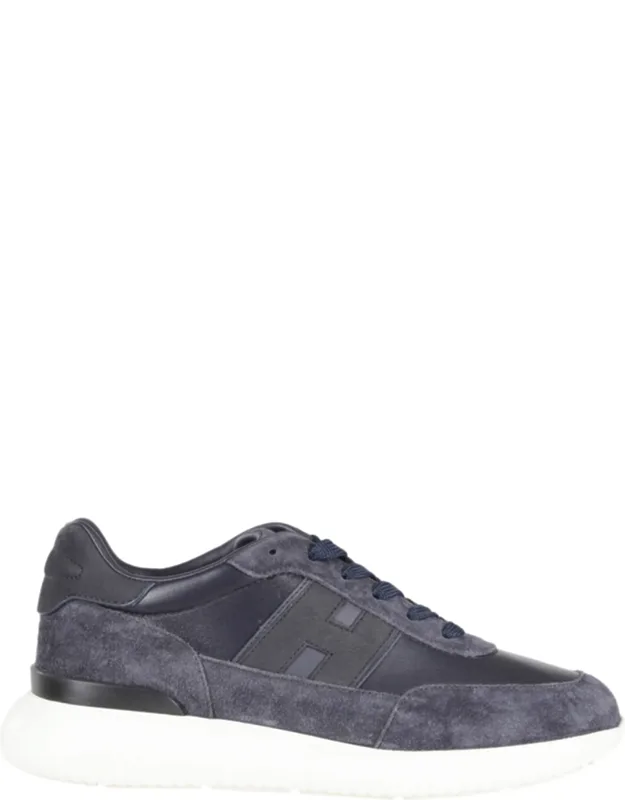 Laced Suede Sneakers