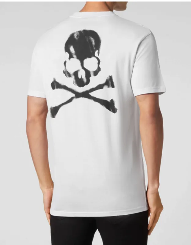 T-shirt Round Neck Ss Skull & Bones