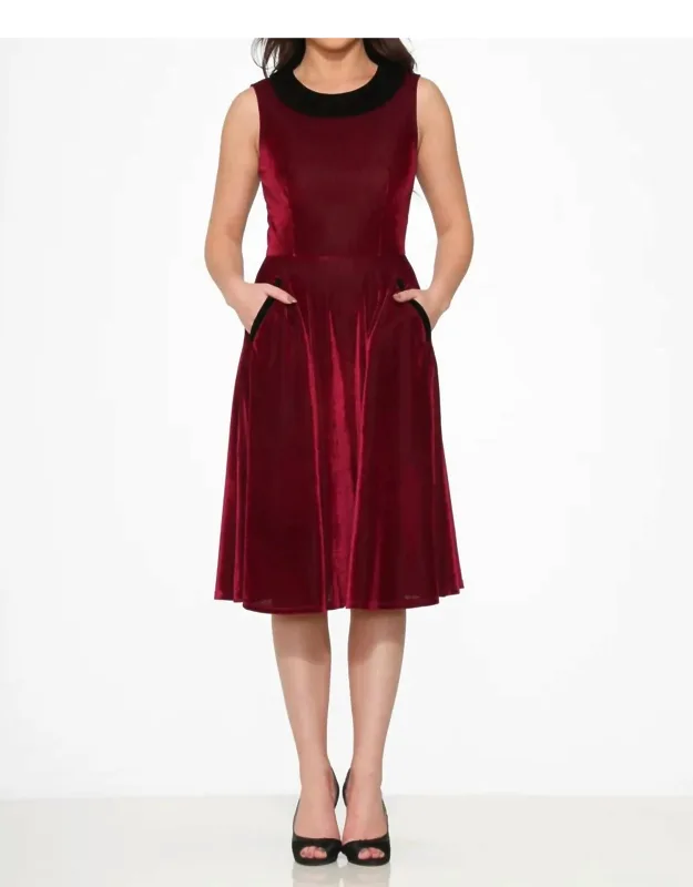 Collar Swing Dress