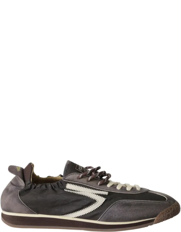 Purple 6.02 Panther Sneakers With Durable Rubber Sole And Cotton Laces