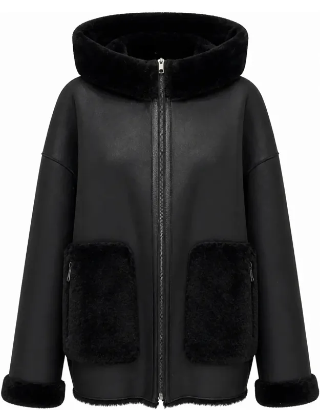 Reversible Faux Shearling Jacket