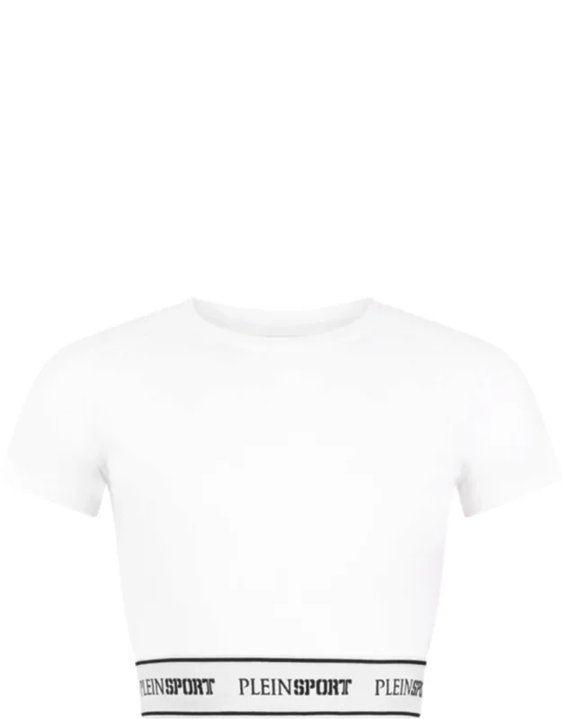 Fleece Cropped T-shirt