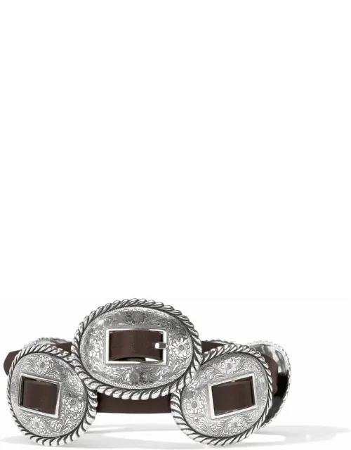Fandango Concho Western Leather Belt
