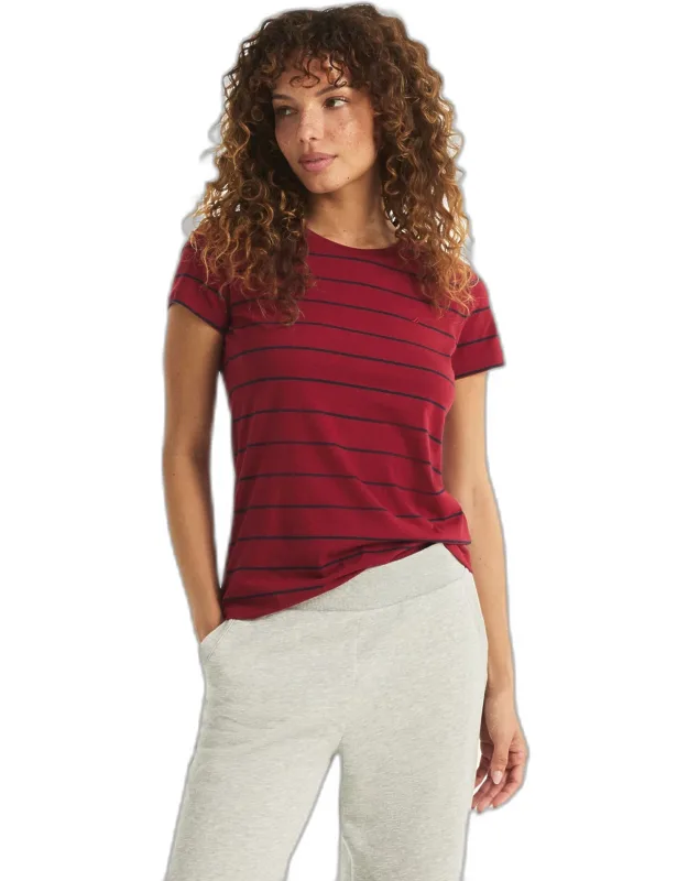 Striped Crewneck T-shirt