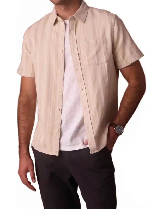 Freshwater Short Sleeve Button Up Shirt