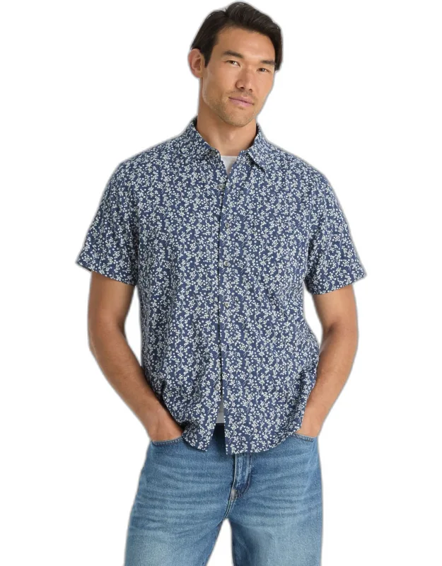 Floral Print Short-sleeve Shirt