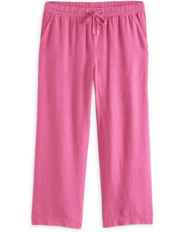 Angie Eco Crop Wide Leg Pants