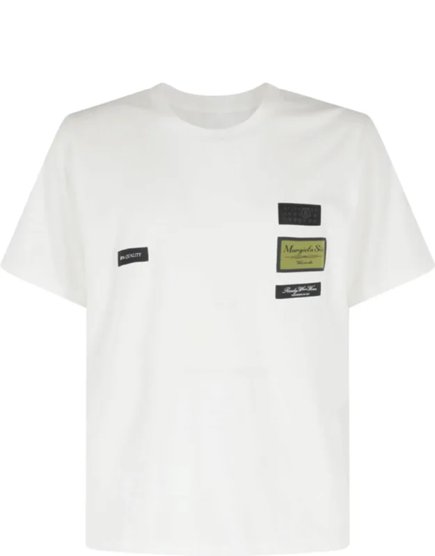 Patch Logo-patch Short-sleeve Cotton T-shirt