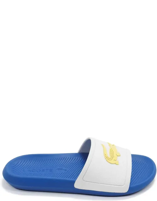 Croco Slide Sandals
