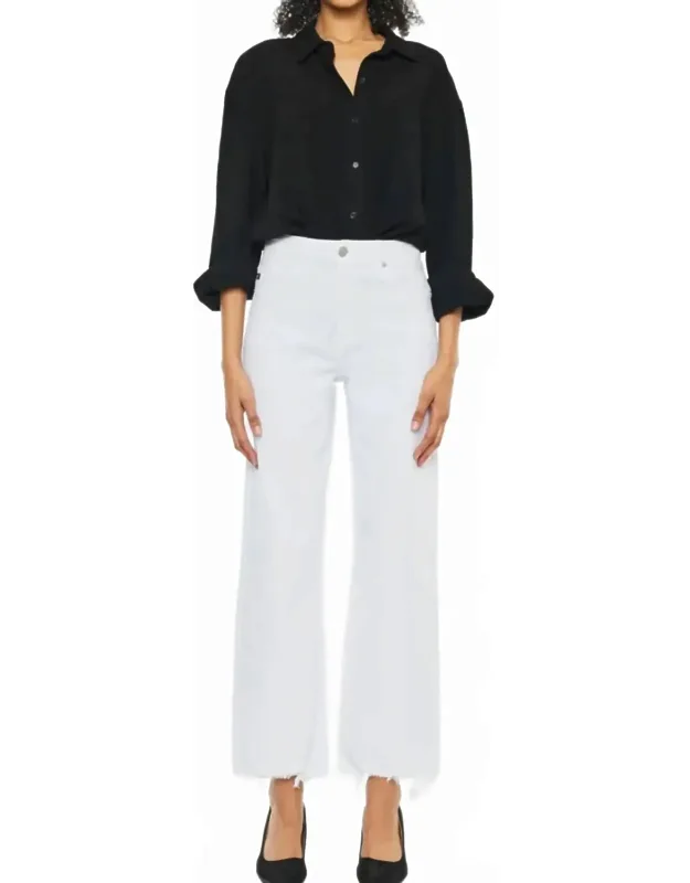 High Rise Slim Straight Leg Jeans