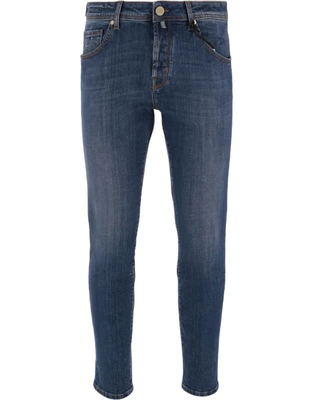 Slim-fit Five-pocket Jeans