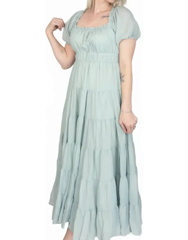 Tiered Maxi Dress