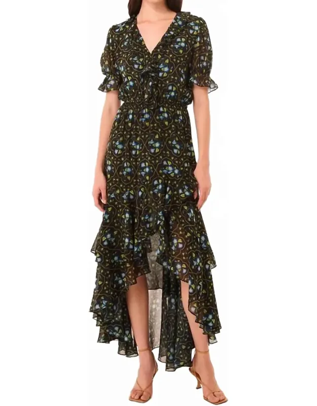High-low Hem Midi Dress