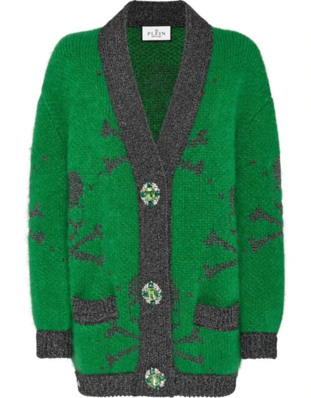 Lurex Mohair Cardigan