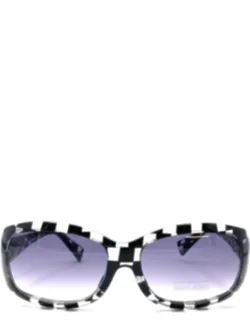 Bold Checkered Sunglasses