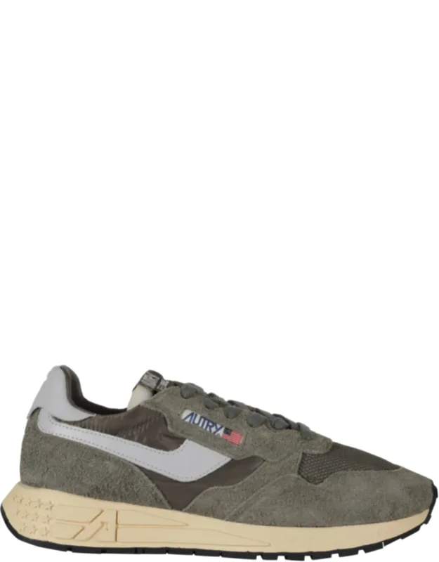 Reelwind Low Leather Accents Nylon Sneakers