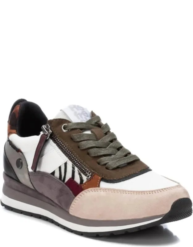 Lace-up Sneakers In Open Miscellaneous, Cute And Comfortable