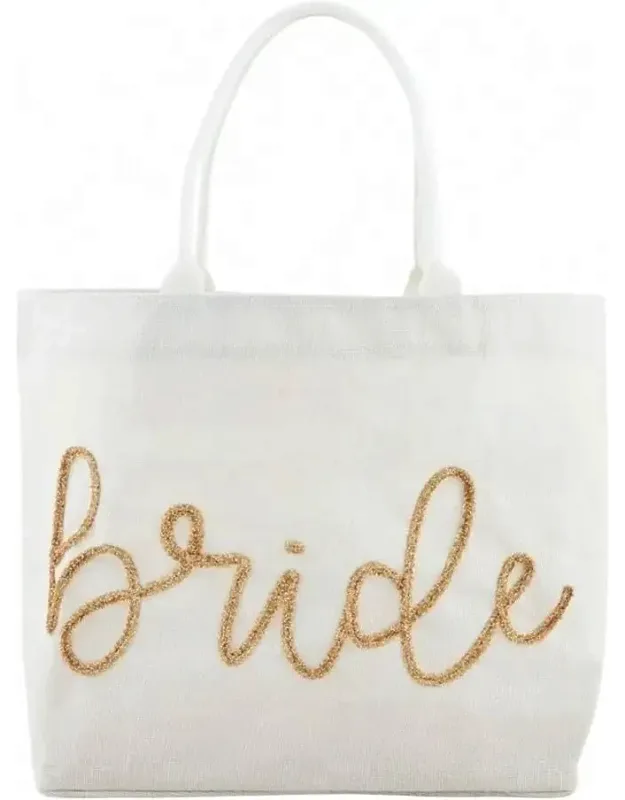 Bride Sparkle Tote Bag