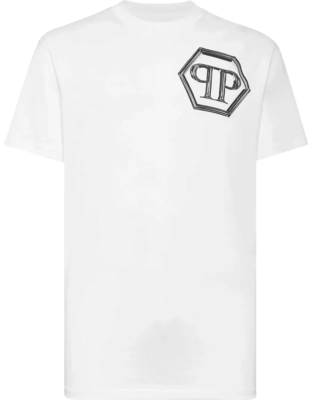 T-shirt Round Neck Ss Hexagons