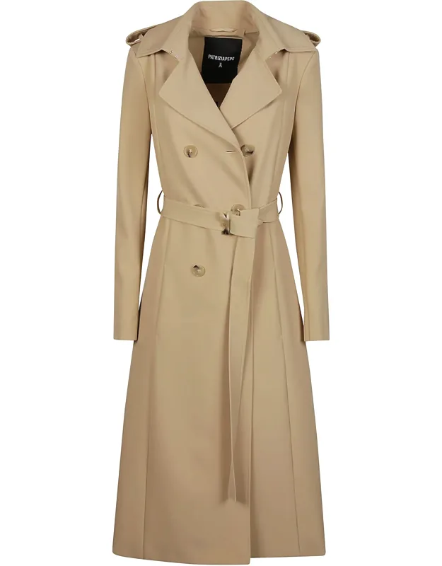Double Breasted Trench Coat