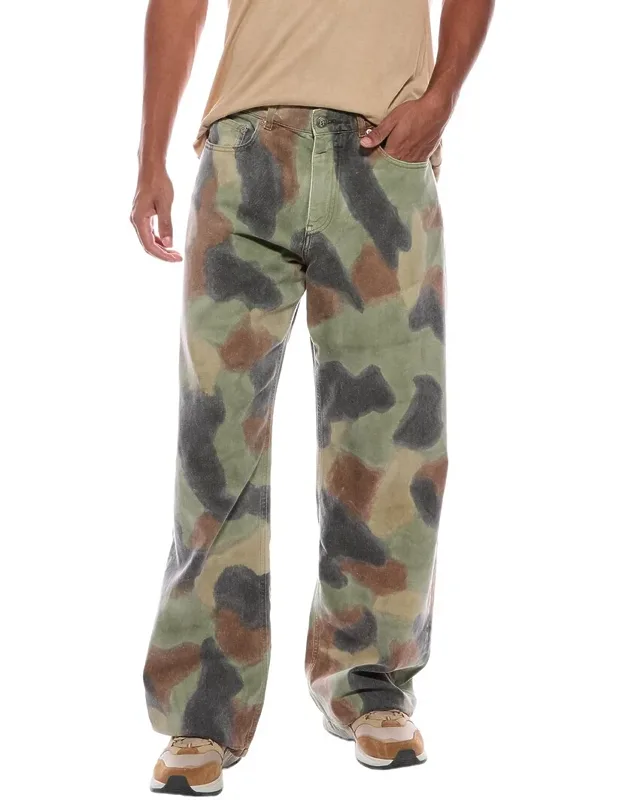 Seasonal Camo Loose Jeans