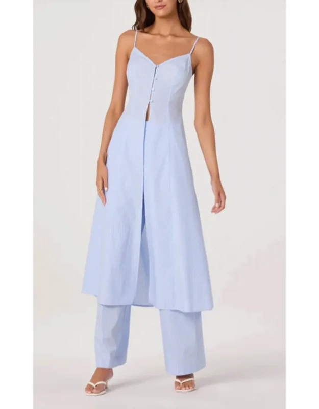 Rena Longline Sleeveless Tunic