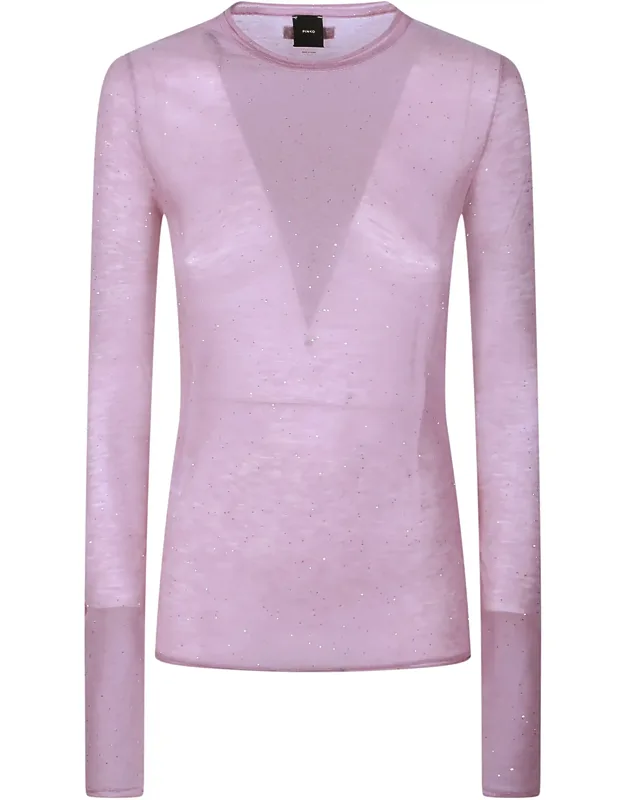Wool-blend Shimmer Sweater
