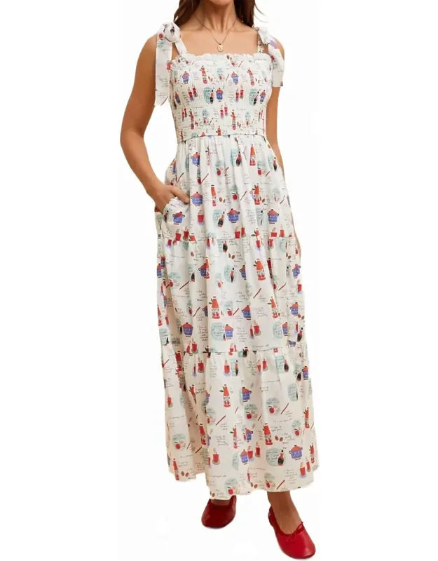 Smocked Maxi Dress