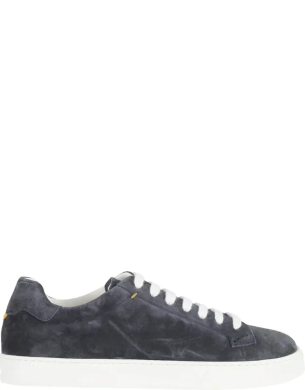 Suede Rubber-sole Sneakers