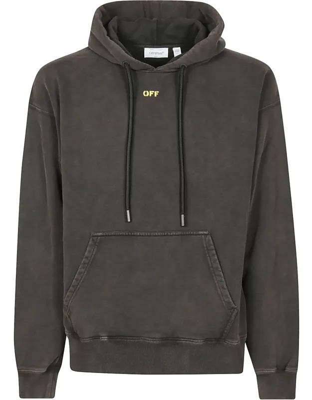 Washed Black Fallen Caravaggio Hoodie