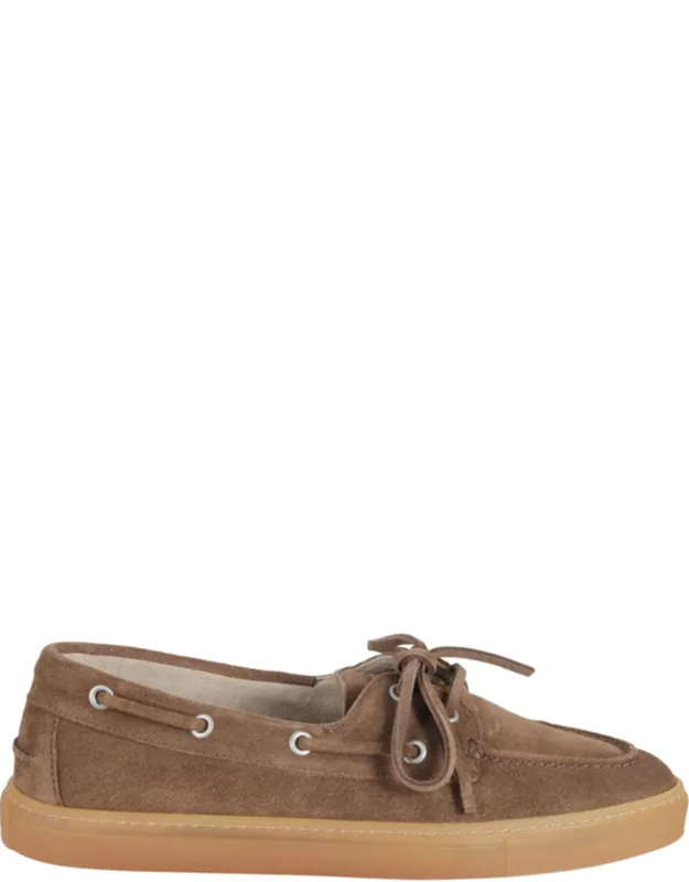 Suede Upper Leather Loafers