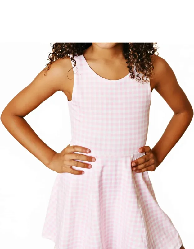 Gingham Active Dress
