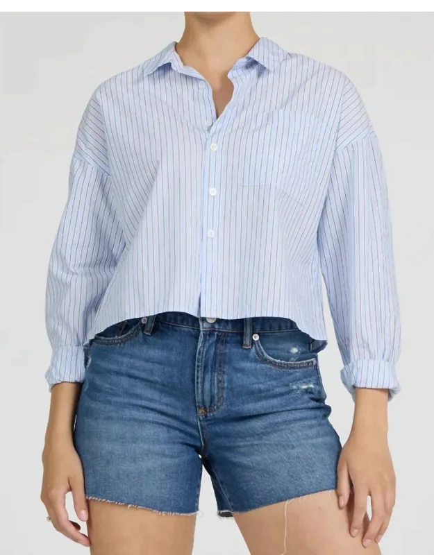 Adrianna Striped Shirt
