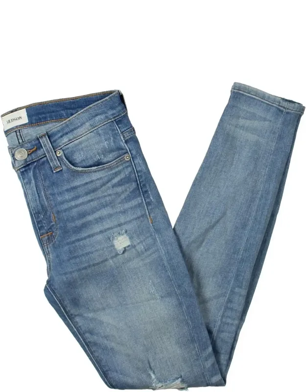 Nico Light Wash Ankle Skinny Jeans