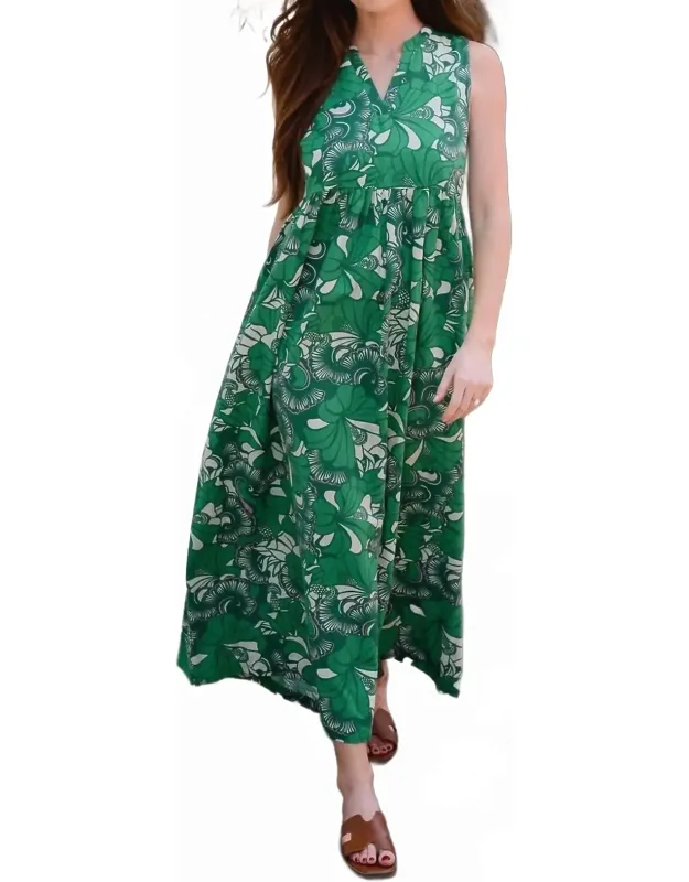 Linen Maxi Dress