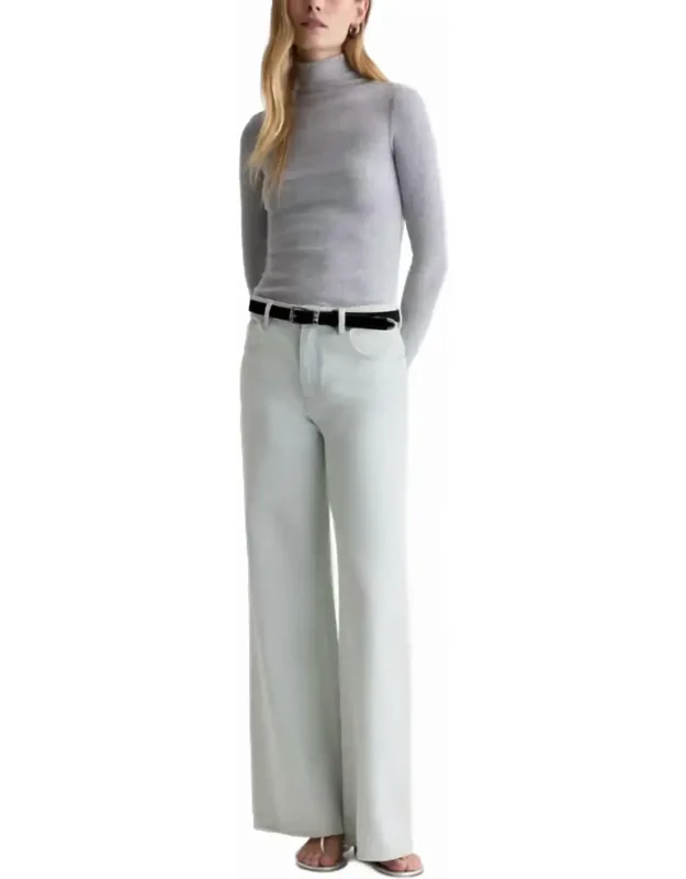 Mid-rise Wide-leg Jeans